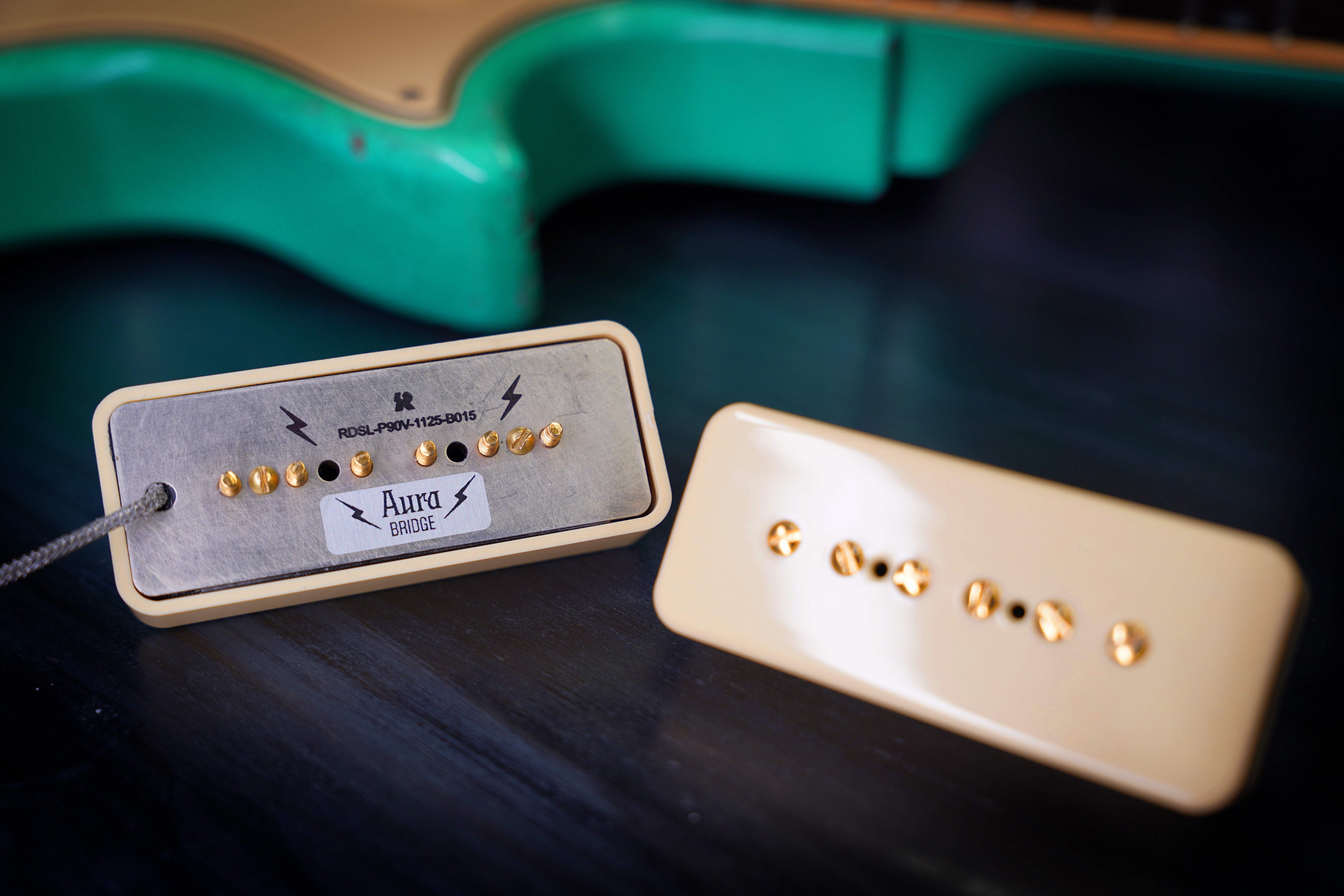 Aura™ P90 Soap Bar Pickups – Rainy Day Sound Labs