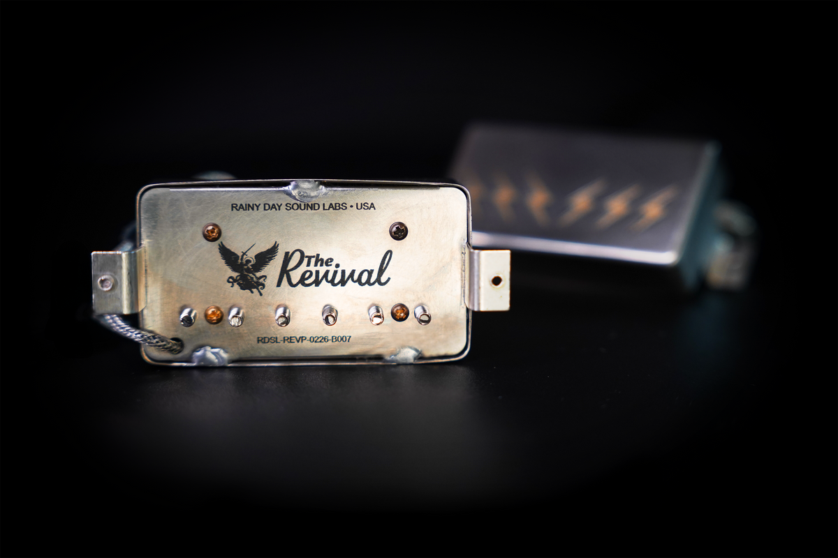 The Revival™ PAF Humbucker Set — Custom Bolt (Gold Foil)