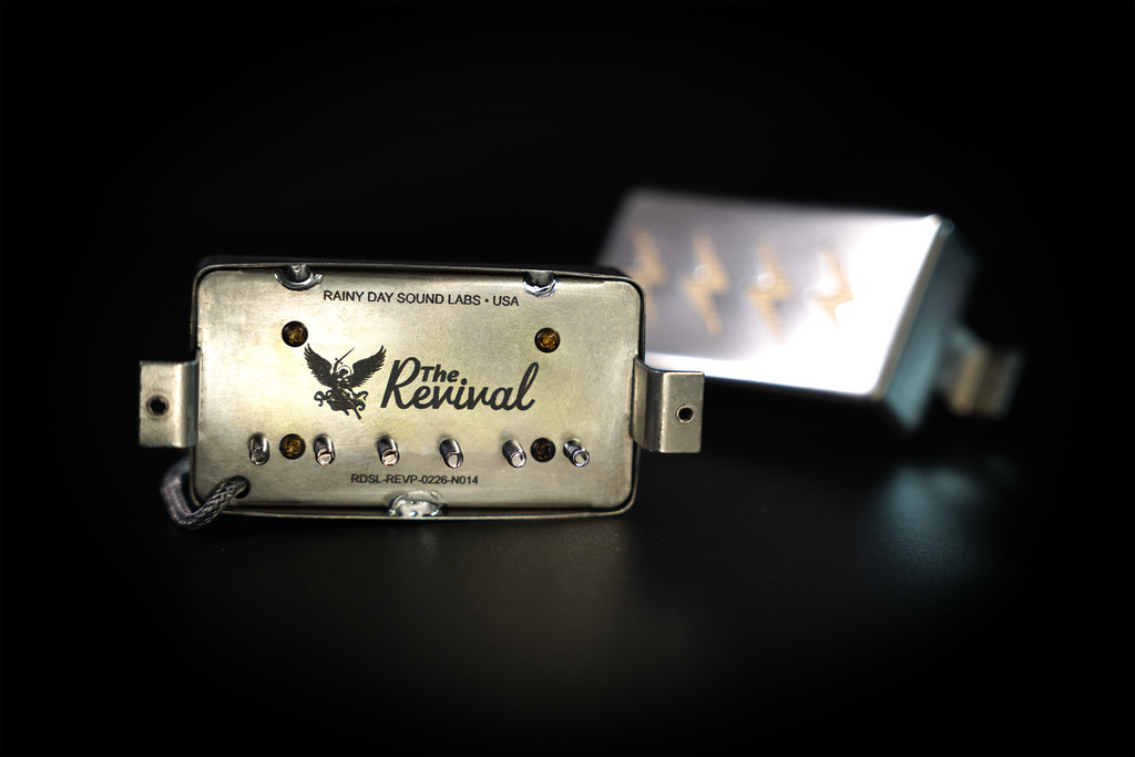 The Revival™ PAF Humbucker Set — Custom Bolt (Gold Foil)